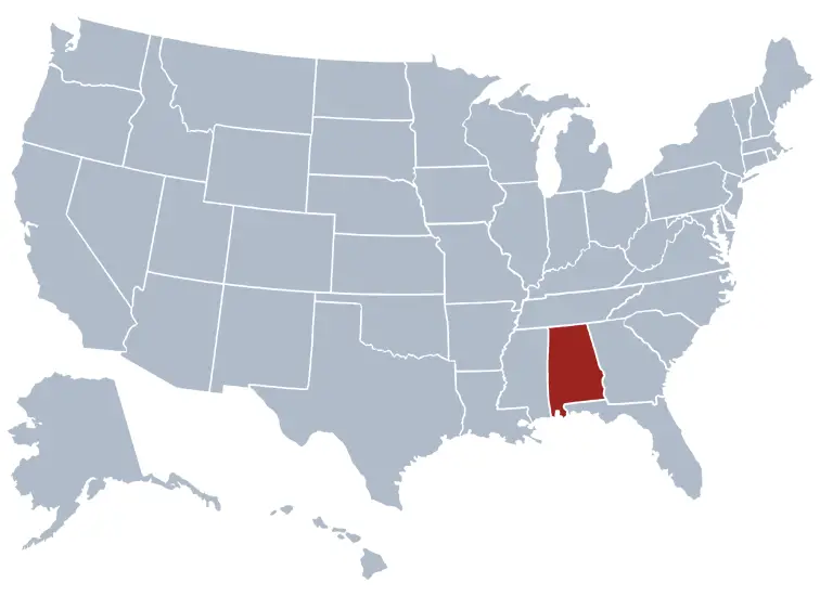 Alabama Prisons Location