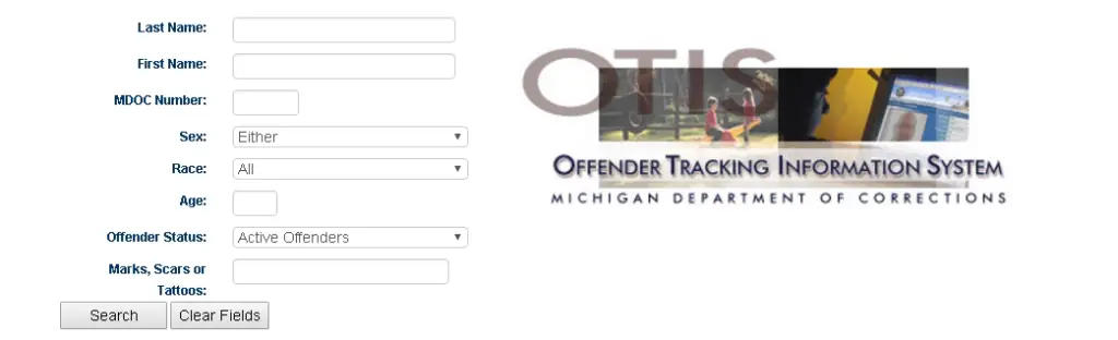 Michigan Department of Corrections (DOC) Website