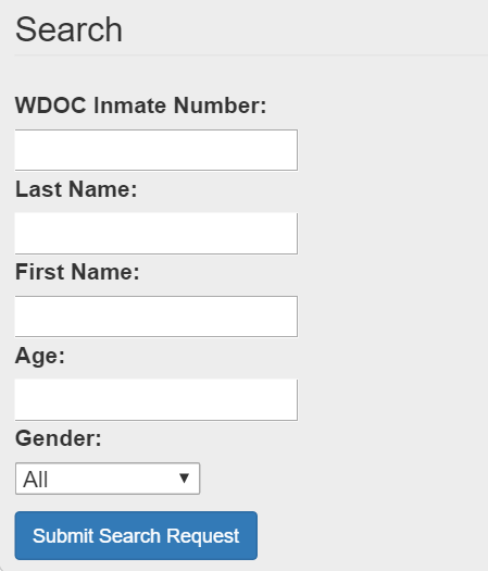 Wyoming Department of Corrections (DOC) Website