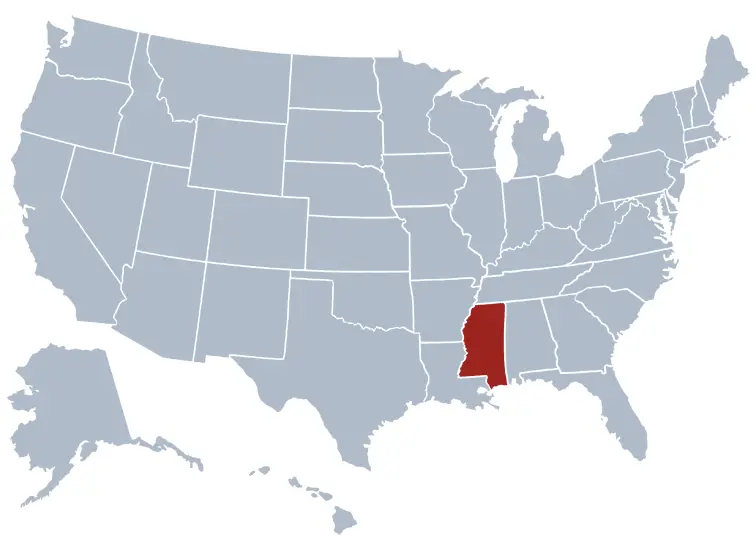 Mississippi Prisons Location