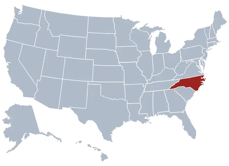 North Carolina Prisons Location